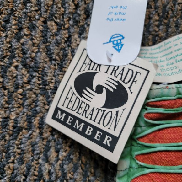 Boho Chic NWT Unique Ark Imports Patchwork Bag - Picture 5 of 14